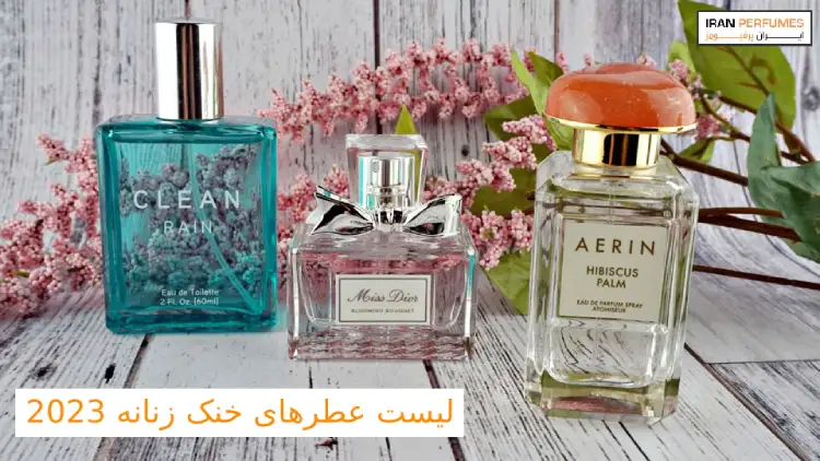 لیست عطرهای خنک زنانه 2023 - خرید عطر خنک زنانه (معرفی پرفروش ترین عطرهای خنک زنانه )